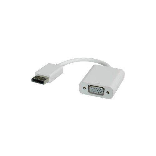 Roline DisplayPort priključni kabel 0.15 m 12.03.3146 bijela [1x muški konektor displayport - 1x ženski konektor vga] Cijene