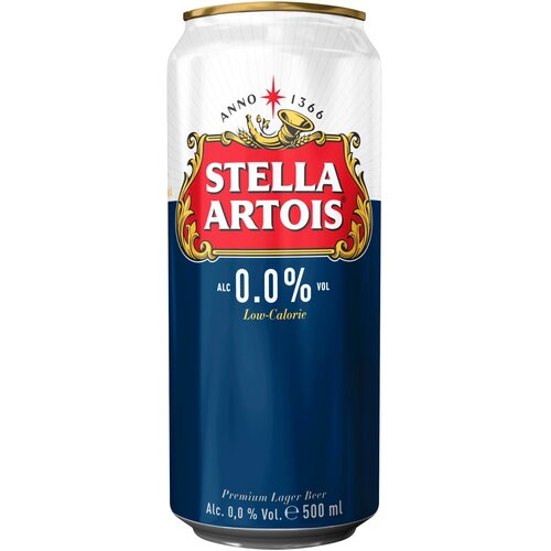 Stella Artois bezalkoholno pivo 0.0% 0.5l Cene