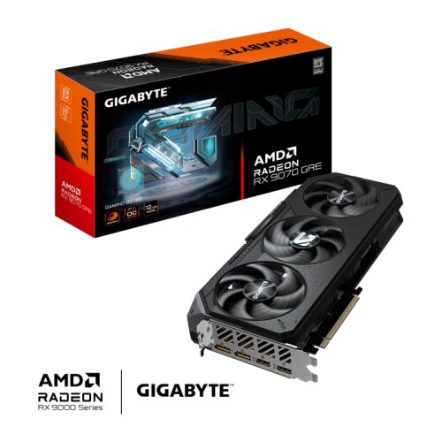 Gigabyte Grafična kartica Radeon RX 9070 GRE GAMING OC 12G, 12GB GDDR6, PCI-E 5.0 Cene