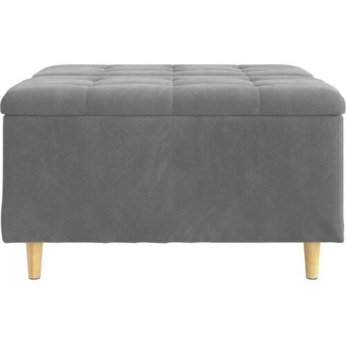  Stolica s dugmadi s jastukom Tamno siva 80 x 80 x 45 cm Bar&amp;scaron;un Slike