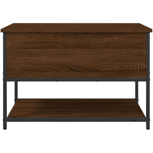 VidaXL klupa za pohranu boja smeđeg hrasta 70x42 5x47 cm drvena Slike
