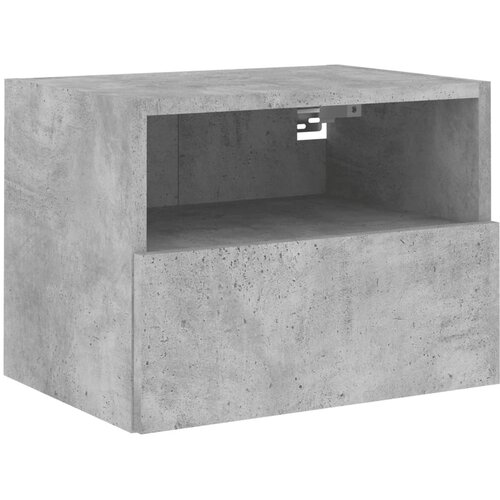 Maison Chic Stenska TV omarica - TV stojalo - Televizijska omarica betonsko siva 40x30x30 cm inženirski les, (21701375) Cene