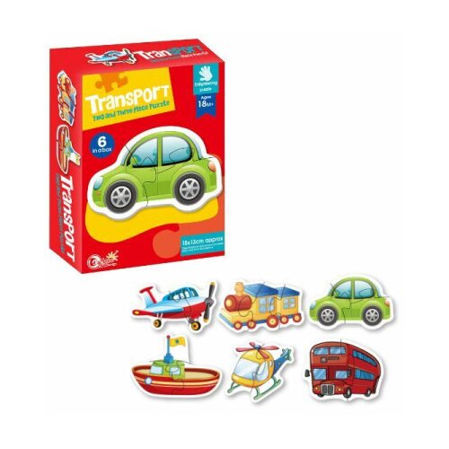  puzzle Vozila - Kmetija - Živalski vrt – uganke za otroke Vozila Cene