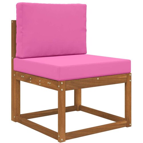  Jastuk za vanjsku sofU 2 pcs Ružičasta Poliester - Ružičasta 60 x 60 cm 1x sjedalo +1x naslon (3D bez bartaga) Slike