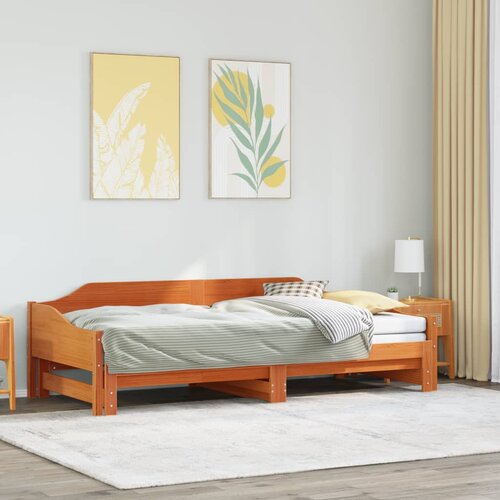  Dnevni krevet na razvlačenje vo&scaron;tano smeđi 90x200 cm Cijene