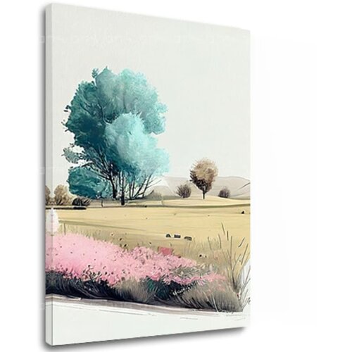 Pejzaž na platnu pastelna kreativnost u prirodi (pastel vorld) Slike