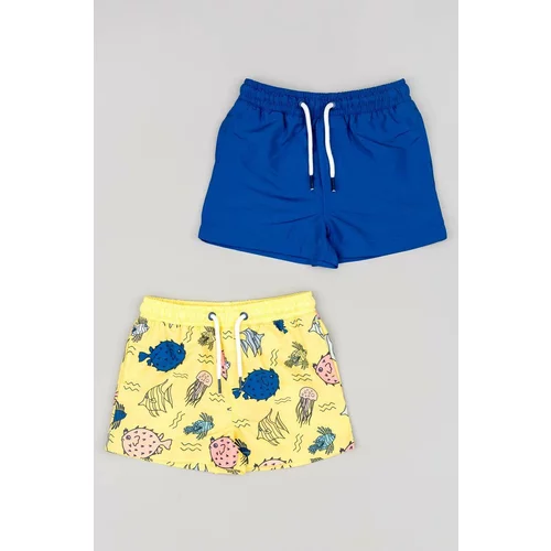 Zippy Kratke hlače za kupanje za bebe 2-pack boja: žuta