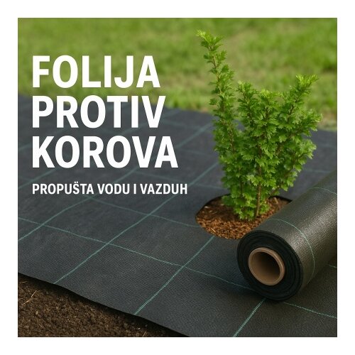  Folija protiv korova 2,1x100m Rolna ( VLKAF210X100-K2 ) Slike