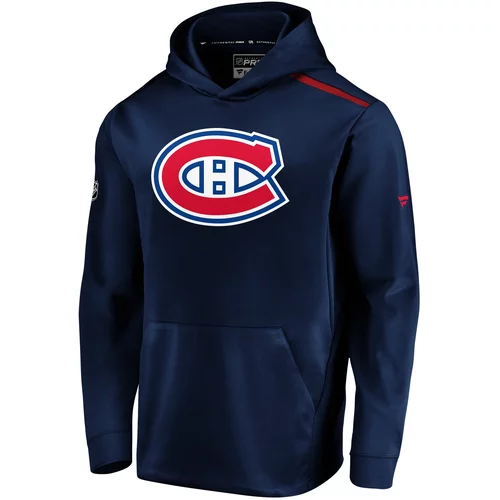 Fanatics Men's NHL Montreal Canadiens Authentic Pro Locker Room Pullover Hoodie SR