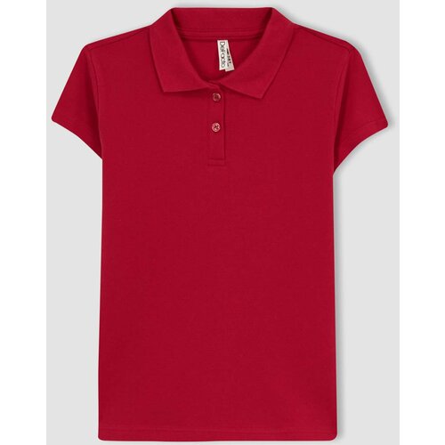 Defacto Girl Regular Fit Cotton Short Sleeve Polo T-Shirt Slike