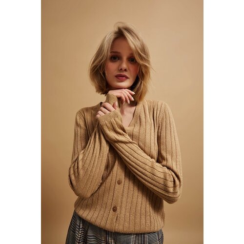 Moodo Sweater decorated with metallic thread Slike