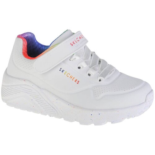 Skechers Modne superge Baskets Uno Lite Rainbospecks blanc / multi Bela Cene