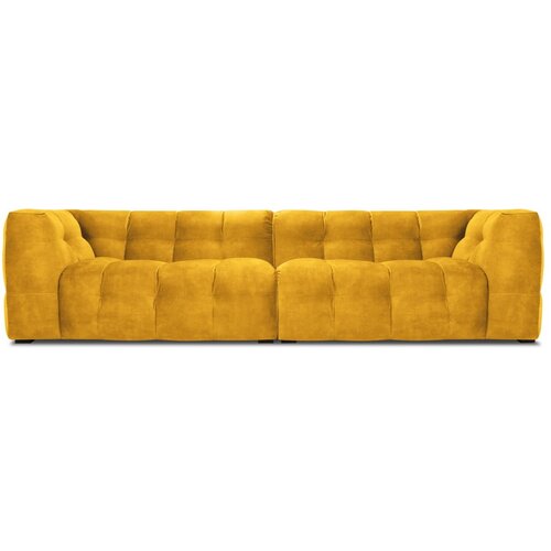Windsor & Co Sofas Rumena žametna zofa Vesta, 280 cm Cene