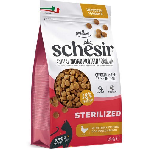 Schesir Sterilized & Light s piletinom - 3 x 1,5 kg Cijene