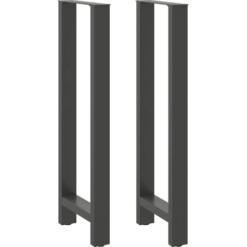  Noge za barski stol antracit boje 2 kom 50 x (110-111) cm čelik Cijene