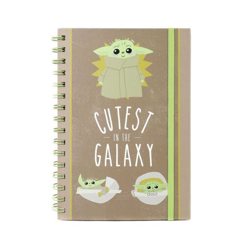 Pyramid STAR WARS: THE MANDALORIAN (CUTEST IN THE GALAXY) A5 beležka Cene