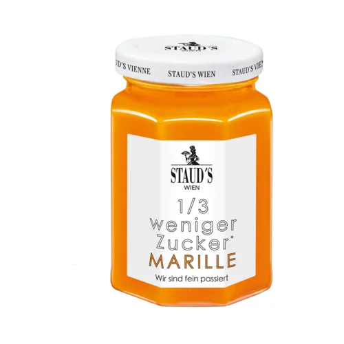 STAUD‘S Marelična marmelada fino pasirana - z manj sladkorja