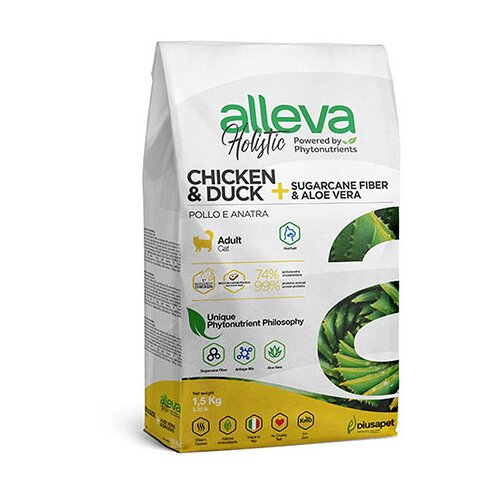 Alleva hrana za mačke 10kg Hairball Adult Holistic ALP02289H Slike