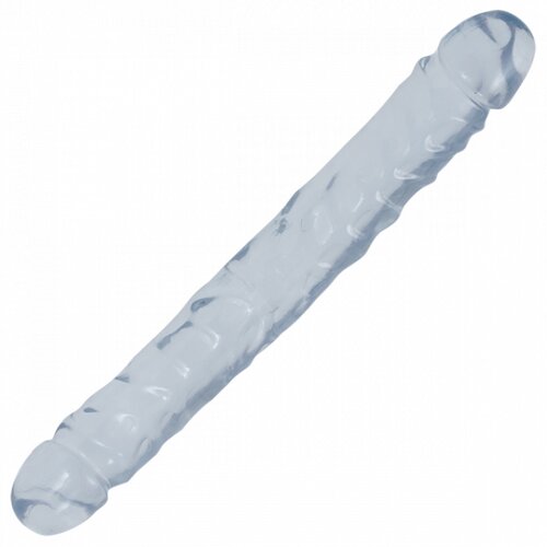 Doc Johnson Crystal Jellies Jr. Double Dong 12&amp;quot; Clear Slike