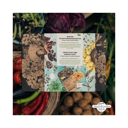 Magic Garden Seeds Barvit samopostrežni vrt – komplet za ekološko razmnoževanje semen Cene
