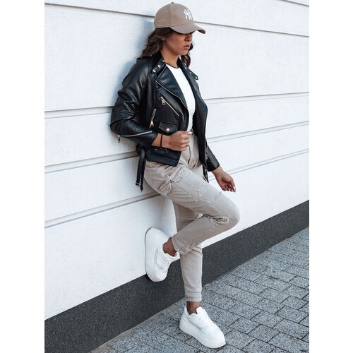 DStreet Women&amp;#039;s cargo jeans EASYFIT beige Slike