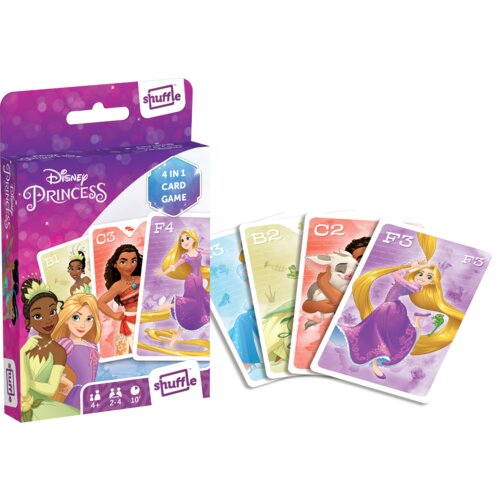 Cartamundi 108458992 Karte Disney Princeske 4v1, (21836753) Cene