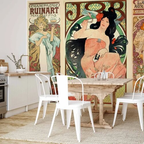  Foto tapeta - Alphonse Mucha. Women\&amp;#039;s 350x256 Vodootporna Slike