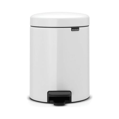 Brabantia Ko&amp;scaron; za odpadke s pedalom 5L s plastičnim vložkom - bela Slike