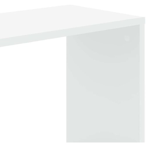 vidaXL Knjižna omara 5-nadstropna bela 80,5x23,5x162,5 cm inž. les Cene