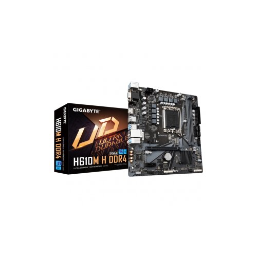 Gigabyte MB [H610M H DDR4 G10]LGA1700; 2xDDR4 up to 64GB1xM.2; HDMI,VGA; 2xPS2; 6xUSB Cijene