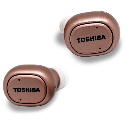 Toshiba slušalice earbuds, bt, vodootporne, handsf, zlatno/roze RZE-BT800E Cene
