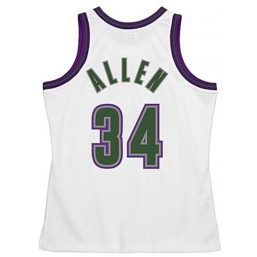 Mitchell And Ness Majice s kratkimi rokavi SMJY3134MBU96RALWHIT Bela Cene