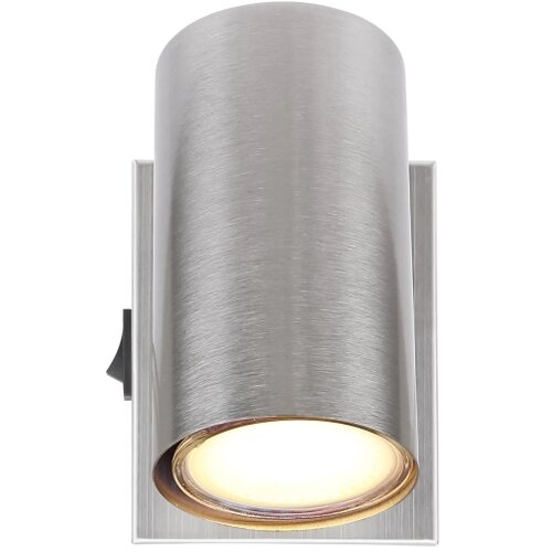 Globo 57911-1 - zidno reflektorsko svetlo robby 1xGU10/25W/230V mat hrom Slike