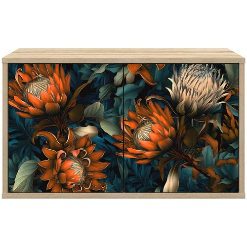  ormar za montažu na zid LOCHEM 69 x 33 x 40 cm Hrast sonoma Slike