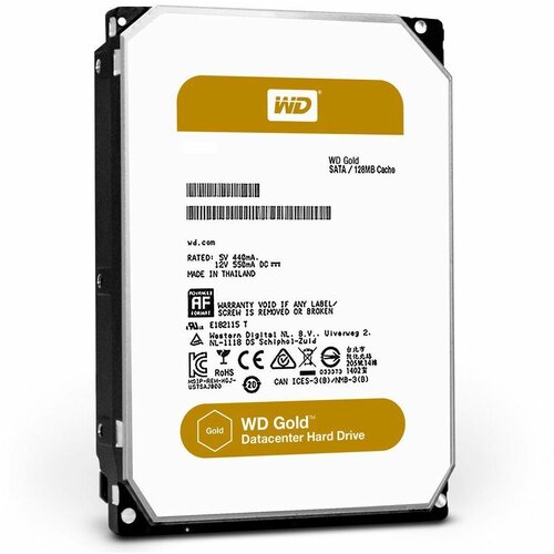 Western Digital HDD Server WD Gold (3.5'', 12TB, 256MB, 7200 RPM, SATA 6 Gb/s) hard disk Slike