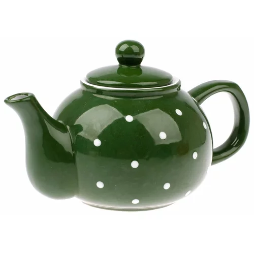 Dakls Zeleni keramički čajnik Dots, 1 l