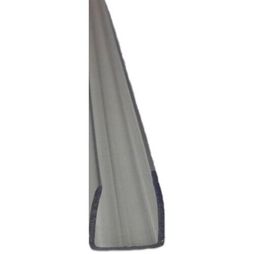 Profil zavr&amp;scaron;ni profil U16 za PC ploče (Sive boje, Polikarbonat, D x &amp;Scaron;: 2.100 x 19 mm) Slike