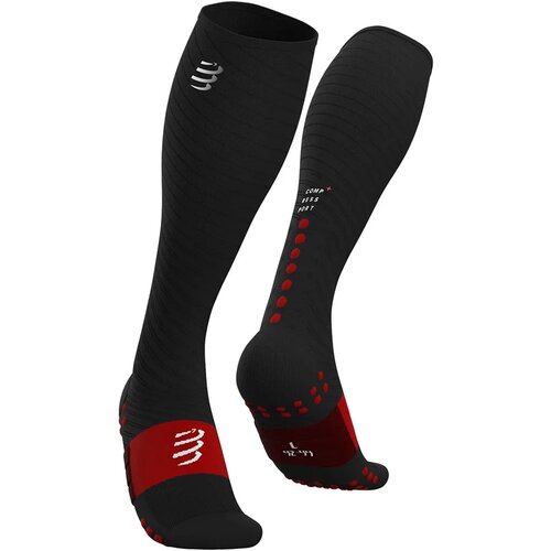 Čarape Compressport Full Socks Recovery Black - 2L Slike