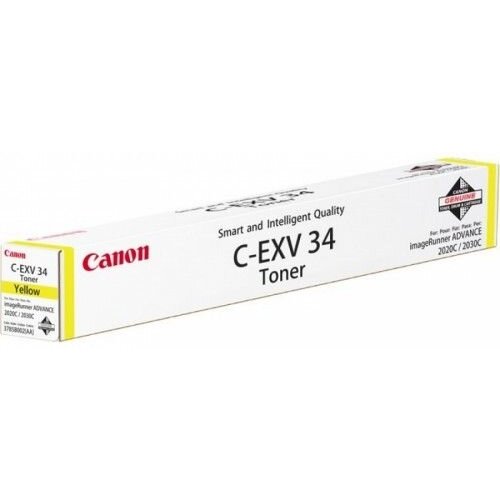 Canon Toner C-EXV 34 Y (3785B002AA) (rumena), original Slike
