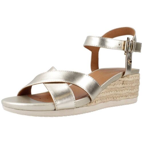 Geox Sandali & Odprti čevlji D ISCHIA CORDA Pozlačena Cene