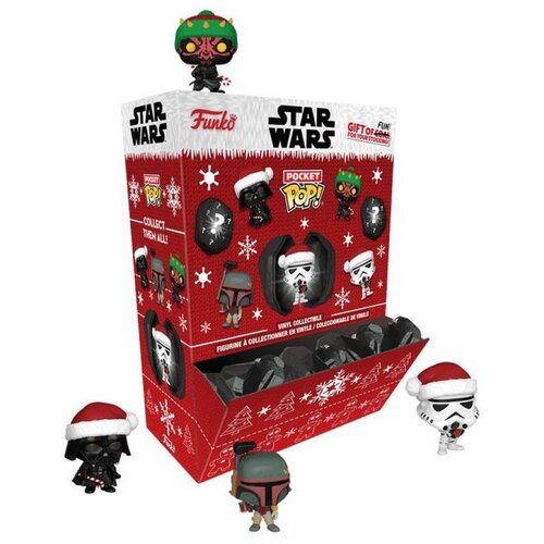 Funko Privezak Pocket Pop! - Star Wars Holiday - Mistery Cene
