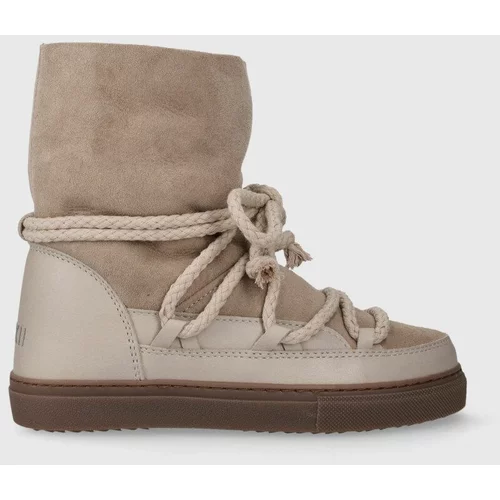 Inuikii Dječje cipele za snijeg od brušene kože boja: bež