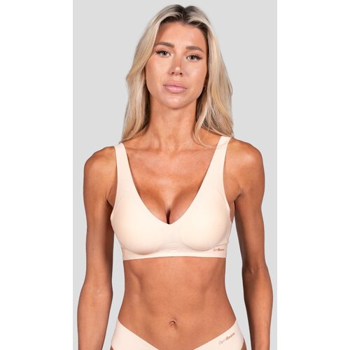 GymBeam Comfy Seamless Bra Beige XS Cijene