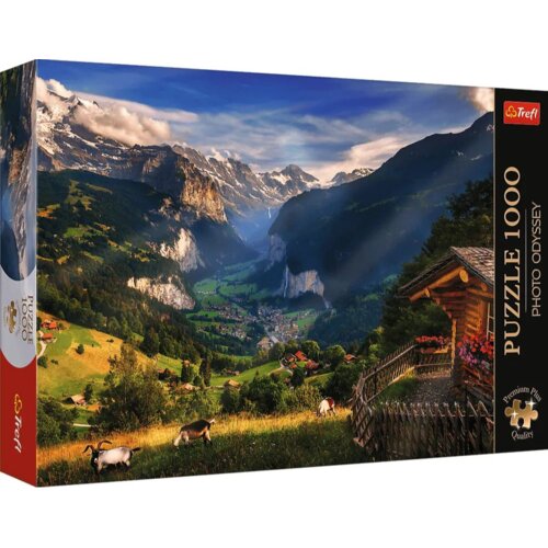 Trefl 10821 puzzle Sestavljanka 1000 kos Pejzažno Slike