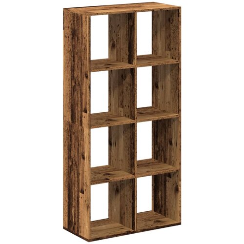Pregrada regal za knjige boja drva 69,5x29x137,5 cm drveni Slike