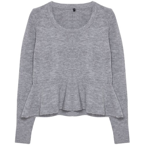 Trendyol Dark Gray Premium Yarn Knitwear Sweater Cijene