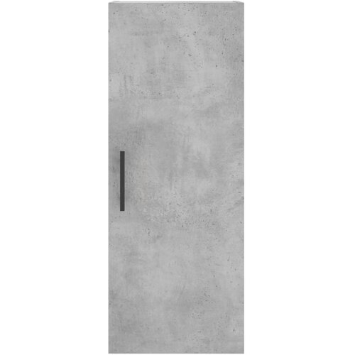  Visoka komoda siva betona 34,5x34x180 cm od konstruiranog drva Slike