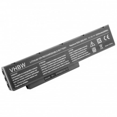 VHBW Baterija za Fujitsu Siemens Amilo LI3710 / LI3910 / PI3560, 5200 mAh Slike