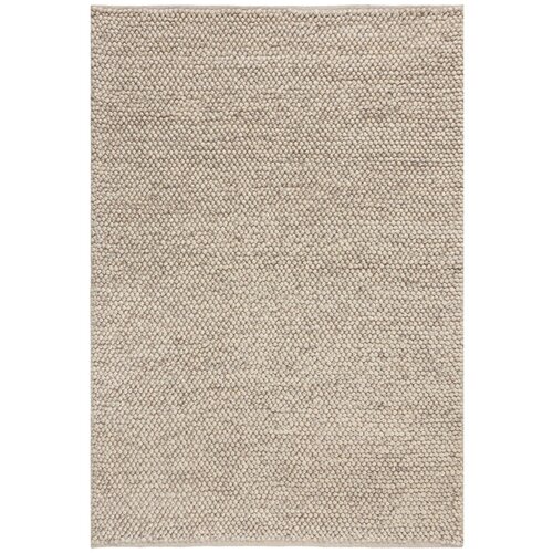 Flair Rugs Sivo-bež ročno tkana preproga iz me&amp;scaron;anice volne 200x290 cm Minerals &amp;ndash; Slike