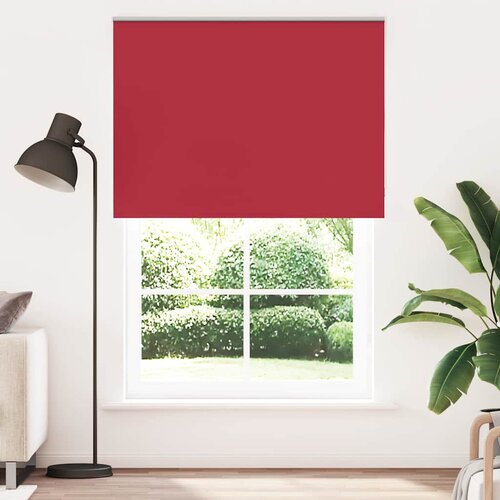 Rolo zavjesa za zamračivanje crvena 145x210 cm Širina tkanine 141,6 cm Poliester Cene